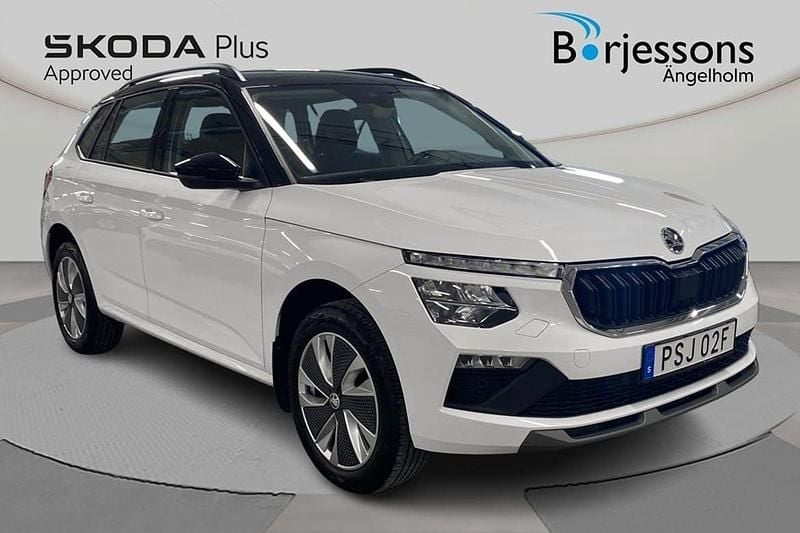 Vit Begagnad 2024 Skoda Kamiq Selection SUV | 274 000 kr (Lite dyr) - Bild 1/4