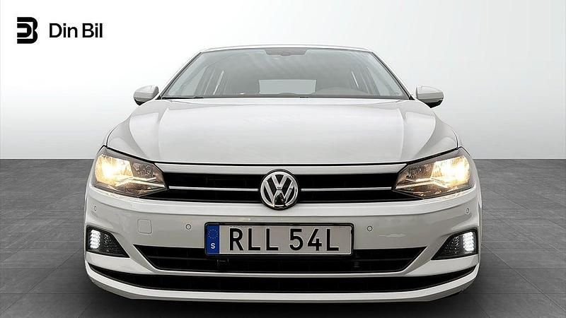 Begagnad VW Polo 95 HK (69 kW) 2019 Pure white Halvkombi