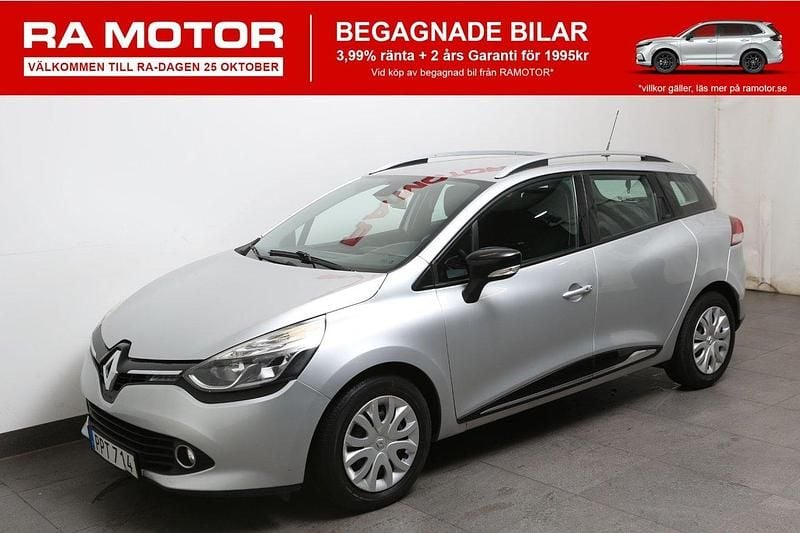 Silver Begagnad 2014 Renault Clio GrandTour Kombi | 79 900 kr (Marknadspris) - Bild 1/3