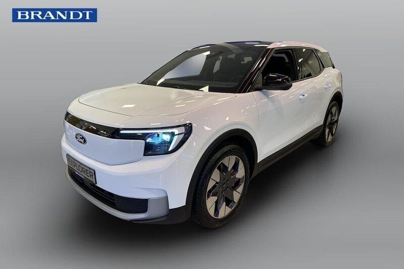 Vit Ny 2024 Ford Explorer Extended Range SUV | 667 000 kr (Bra pris) - Bild 1/4