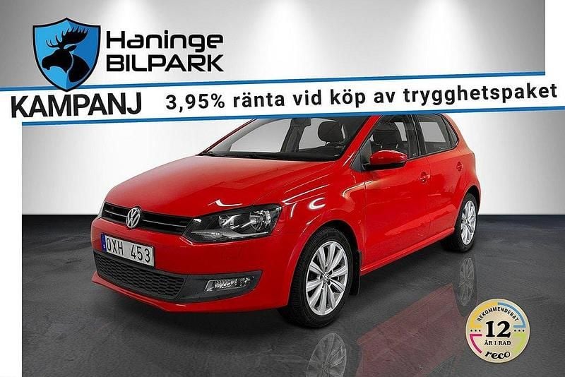 Vit Begagnad 2010 VW Polo Halvkombi | 69 900 kr (Marknadspris) - Bild 1/2