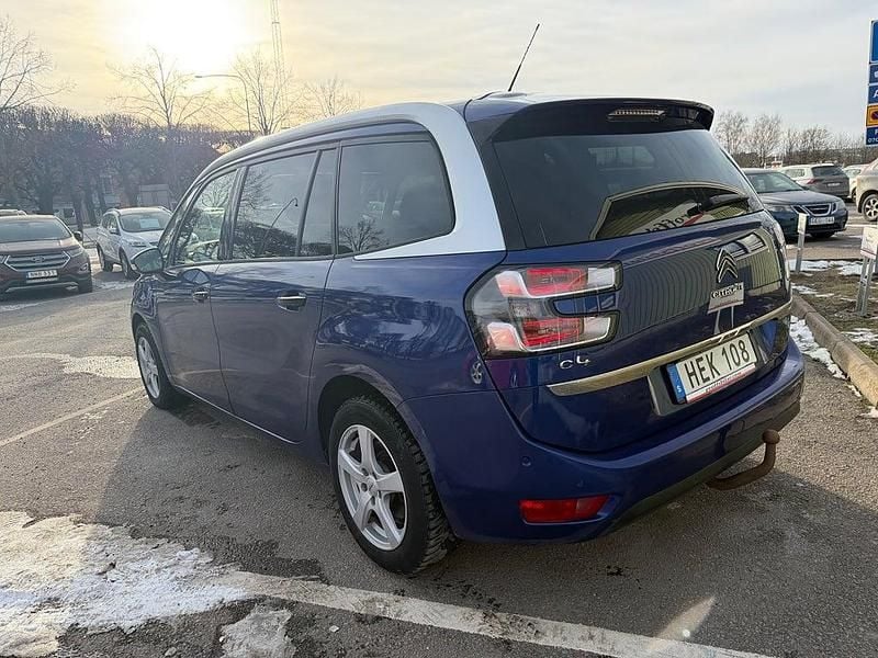 Begagnad Citroën Grand C4 Picasso 131 HK (96 kW) 2017 Blå Minibuss