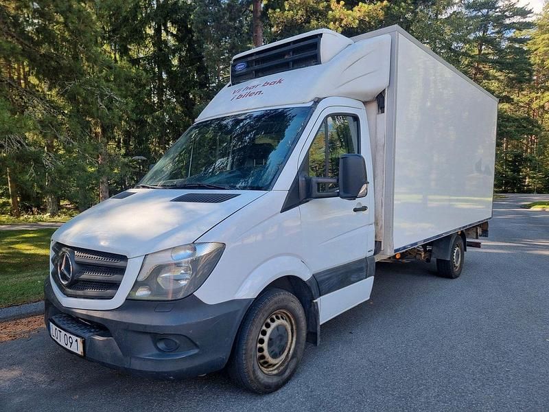 Vit Begagnad 2010 Mercedes Sprinter Van | 138 500 kr - Bild 1/4