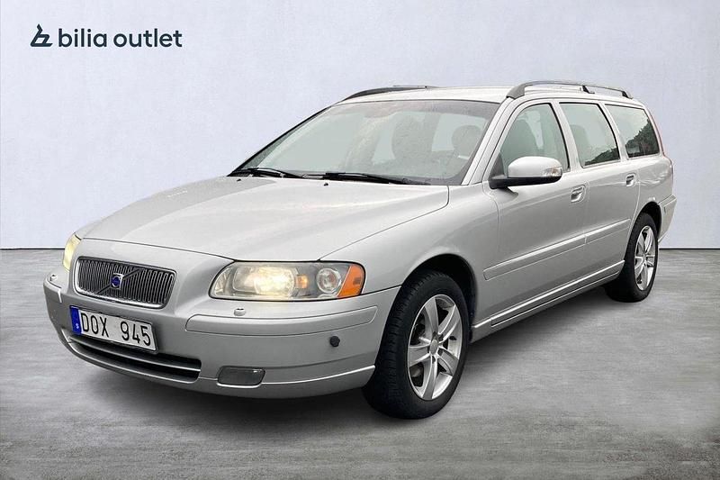 Ljusgrå Begagnad 2007 Volvo V70 Kombi | 29 900 kr (Marknadspris) - Bild 1/4