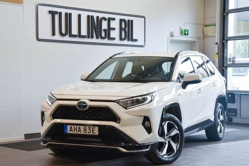 Vit Begagnad 2020 Toyota RAV4 Hybrid Active SUV | 324 900 kr (Marknadspris) - Bild 1/4