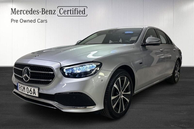Silver Begagnad 2020 Mercedes E300 Sedan | 399 900 kr (Bra pris) - Bild 1/4