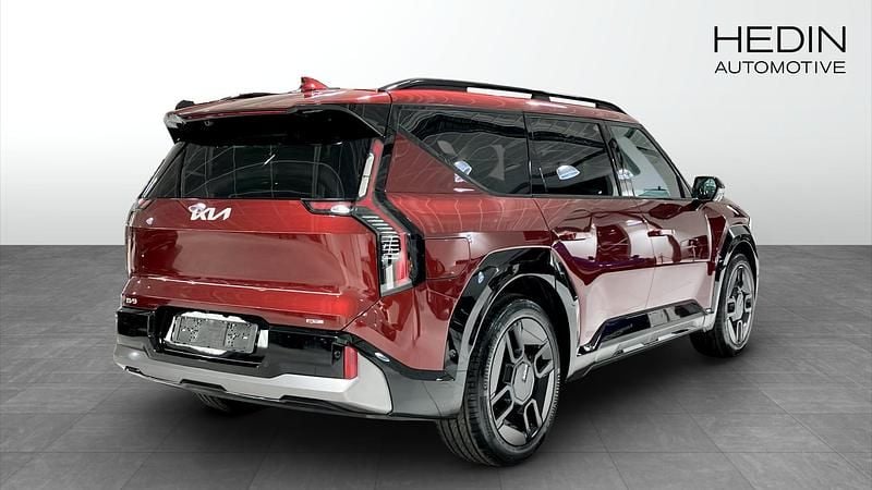Ny Kia EV9 GT-Line 283 kW (385 HK) 2025 Röd SUV