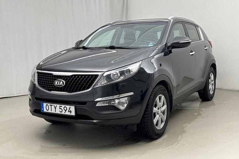 Begagnad Kia Sportage 115 HK (84 kW) 2014 Svart SUV