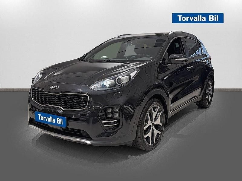 Svart Begagnad 2016 Kia Sportage GT-Line SUV | 167 900 kr (Bra pris) - Bild 1/4