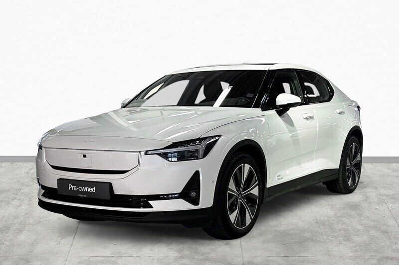 Vit Begagnad 2023 Polestar 2 Plus Sedan | 514 900 kr (Lite dyr) - Bild 1/2