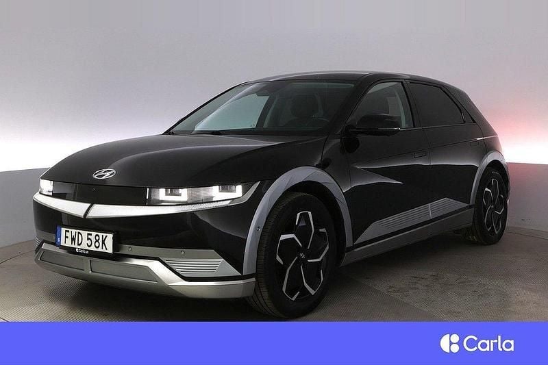 Svart Begagnad 2022 Hyundai Ioniq 5 Advanced SUV | 302 900 kr (Bra pris) - Bild 1/4