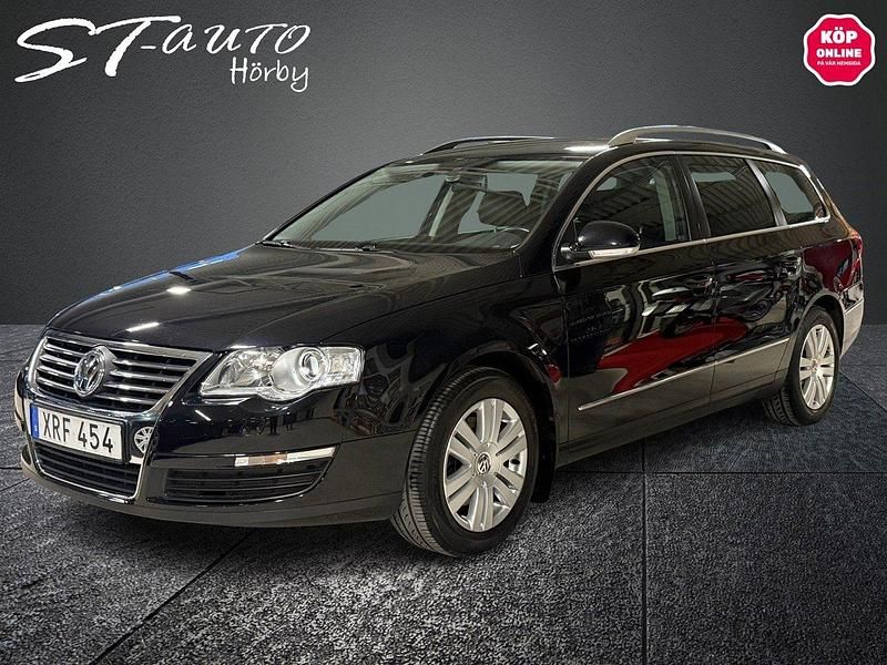 Svart Begagnad 2006 VW Passat Highline Kombi | 99 900 kr - Bild 1/4