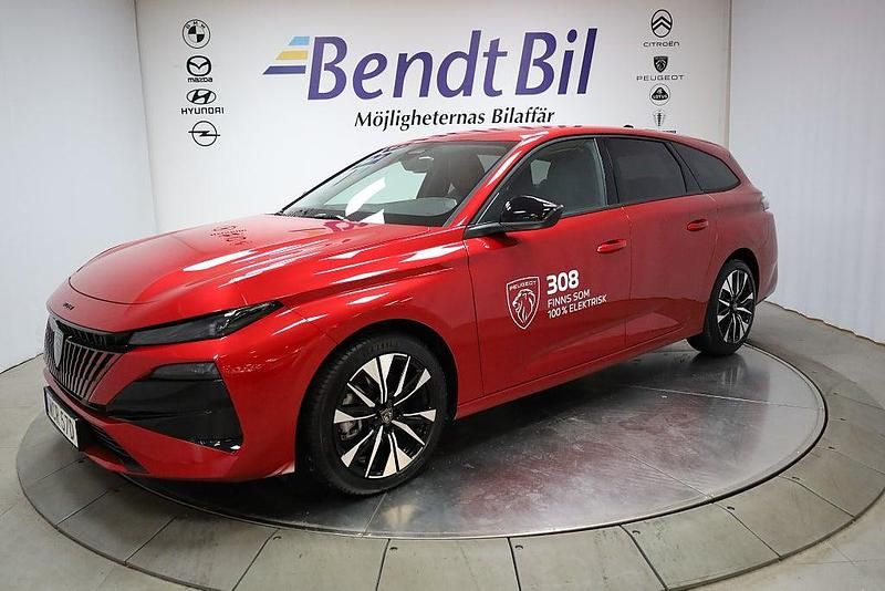 Ny Peugeot 308 SW 2025 Röd Kombi