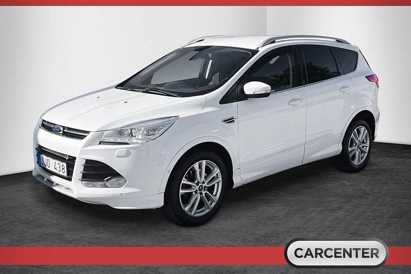 Vit Begagnad 2013 Ford Kuga Titanium SUV | 69 900 kr (Superpris) - Bild 1/4