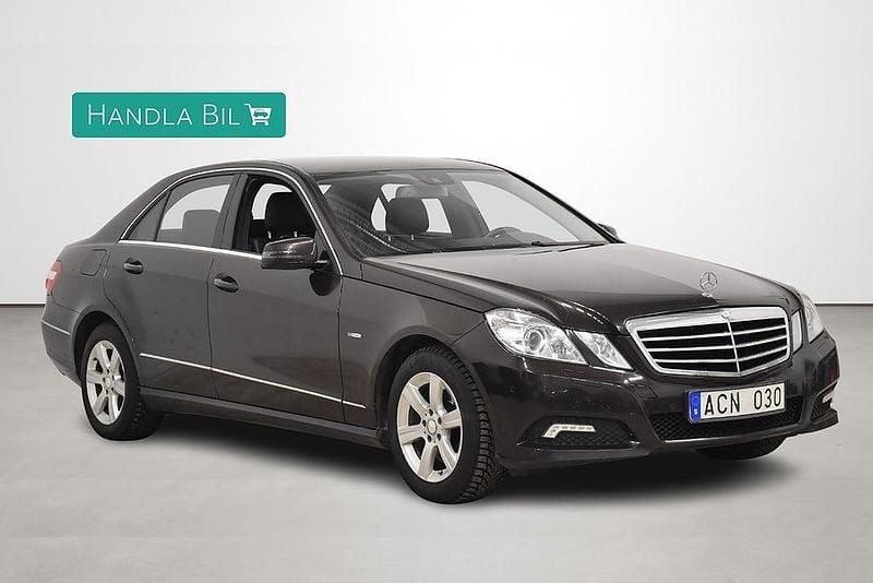 Begagnad Mercedes E250 Avantgarde 204 HK (150 kW) 2009 Brun Sedan