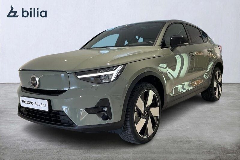 Grön Begagnad 2022 Volvo EC40 Ultimate SUV | 399 000 kr (Dyr) - Bild 1/3