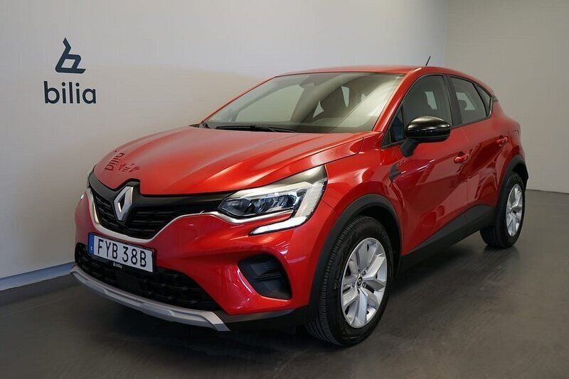 Röd Begagnad 2021 Renault Captur Zen SUV | 199 500 kr (Bra pris) - Bild 1/3