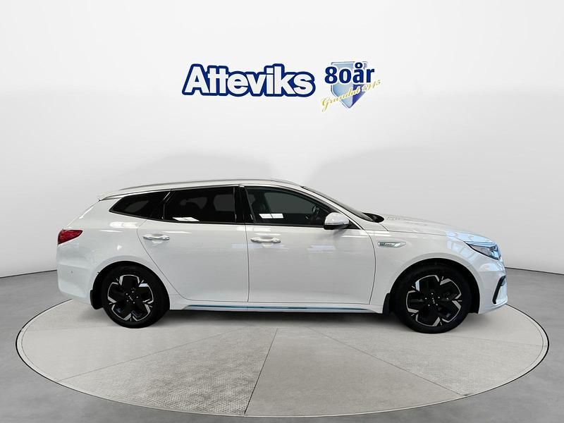 Begagnad Kia Optima Hybrid Sport 2020 Vit Sedan