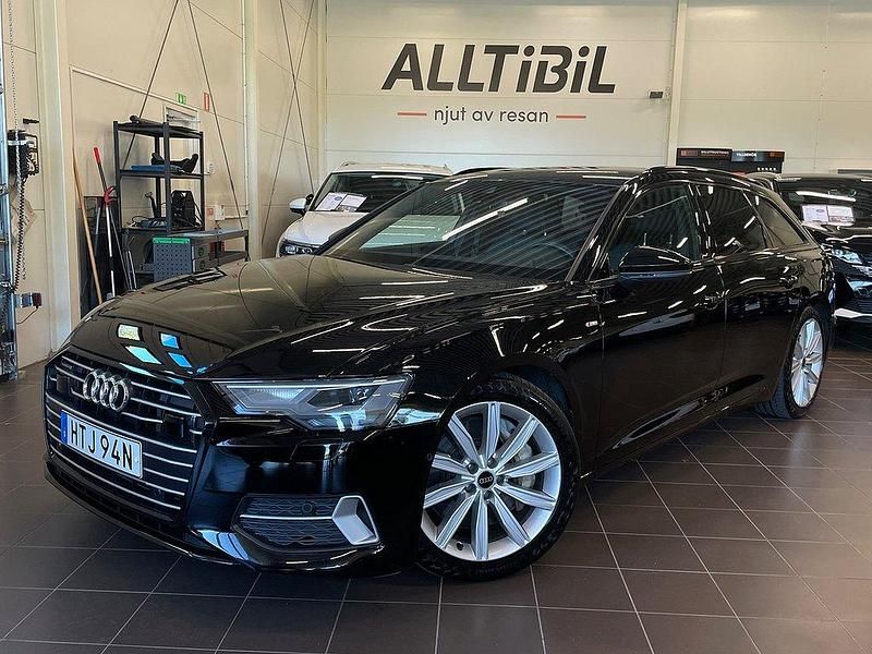 Svart Begagnad 2023 Audi A6 S-Line Kombi | 454 900 kr (Marknadspris) - Bild 1/4
