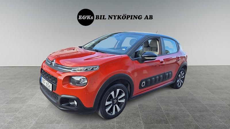 Orange Begagnad 2016 Citroën C3 Halvkombi | 82 900 kr (Marknadspris) - Bild 1/4