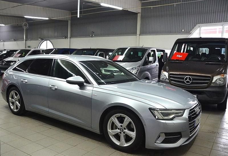 Silver Begagnad 2019 Audi A6 Sport Kombi | 249 900 kr (Dyr) - Bild 1/4