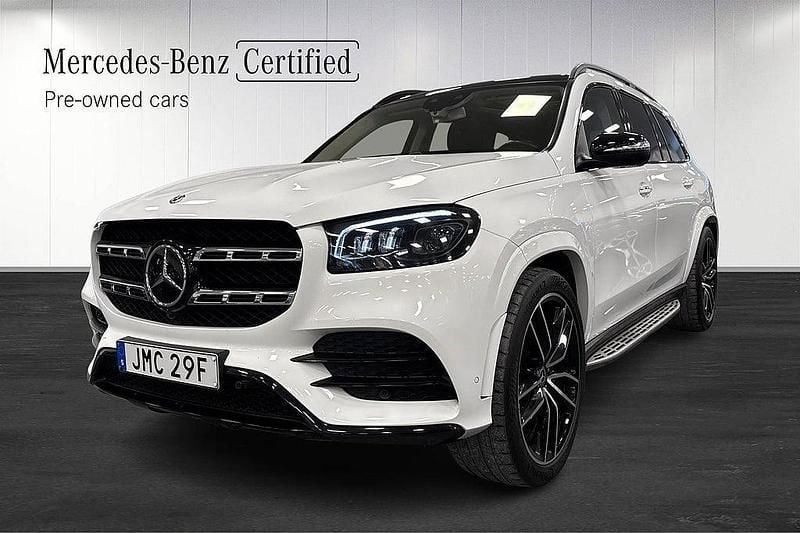 Begagnad Mercedes GLS400 AMG 330 HK (242 kW) 2019 Polarvit SUV