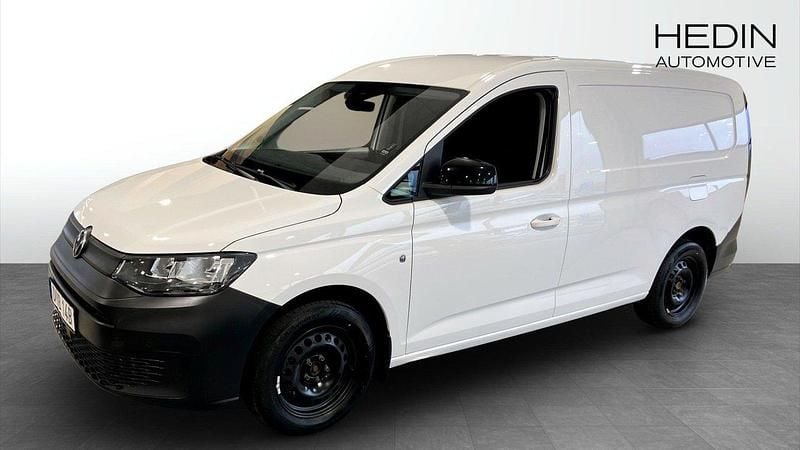 Vit (white) Begagnad 2023 VW Caddy Minibuss | 309 000 kr (Lite dyr) - Bild 1/4