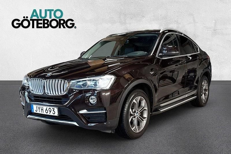 Brun Begagnad 2015 BMW X4 xLine SUV | 254 900 kr (Marknadspris) - Bild 1/3