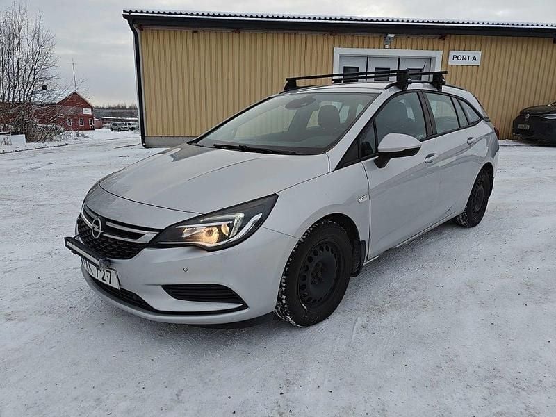 Grå Begagnad 2017 Opel Astra Enjoy Kombi | 73 500 kr (Superpris) - Bild 1/4
