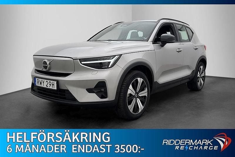 Begagnad Volvo XC40 Plus 185 kW (252 HK) 2022 Silver SUV