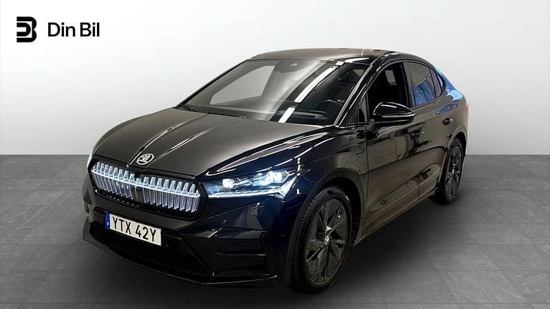 Svart Begagnad 2022 Skoda Enyaq iV RS SUV | 409 900 kr (Superpris) - Bild 1/4