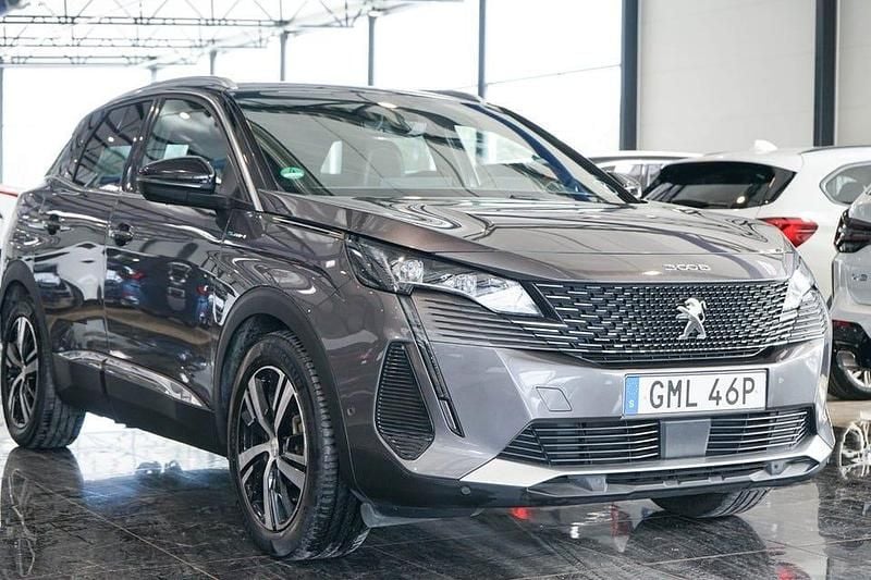 Begagnad Peugeot 3008 GT-line 301 HK (221 kW) 2022 Grå SUV