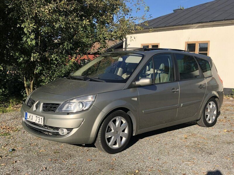 Silver Begagnad 2008 Renault Grand Scénic II Minibuss | 39 900 kr - Bild 1/4