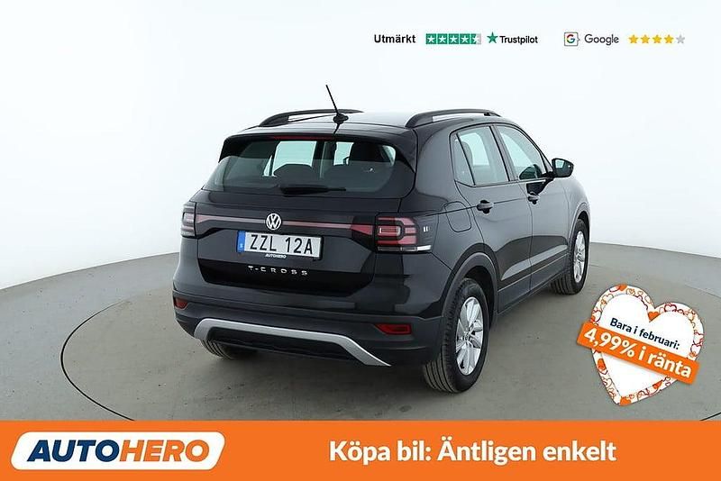 Begagnad VW T-Cross 95 HK (69 kW) 2019 Svart SUV