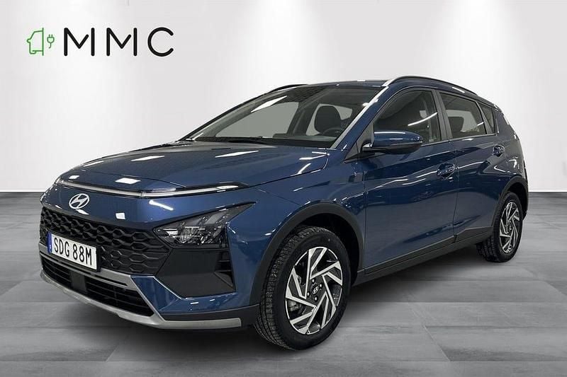 Blå Begagnad 2024 Hyundai Bayon Essential SUV | 235 000 kr (Marknadspris) - Bild 1/4