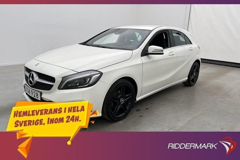 Vit Begagnad 2016 Mercedes A180 Urban Halvkombi | 159 800 kr (Marknadspris) - Bild 1/3