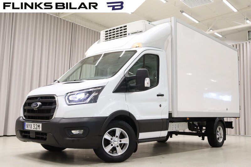 Flerfärgad (frozen white) Begagnad 2022 Ford Transit Van | 379 900 kr (Marknadspris) - Bild 1/4