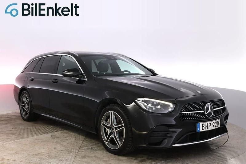 Svart Begagnad 2023 Mercedes E300 AMG Kombi | 389 900 kr (Bra pris) - Bild 1/4