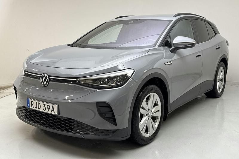 Grå Begagnad 2022 VW ID.4 SUV | 289 000 kr (Bra pris) - Bild 1/4