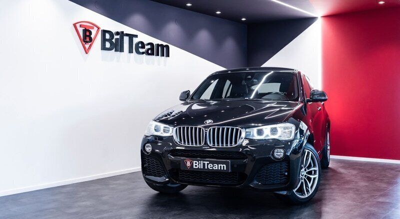 Svart Begagnad 2014 BMW X4 M Sport SUV | 239 900 kr (Marknadspris) - Bild 1/4