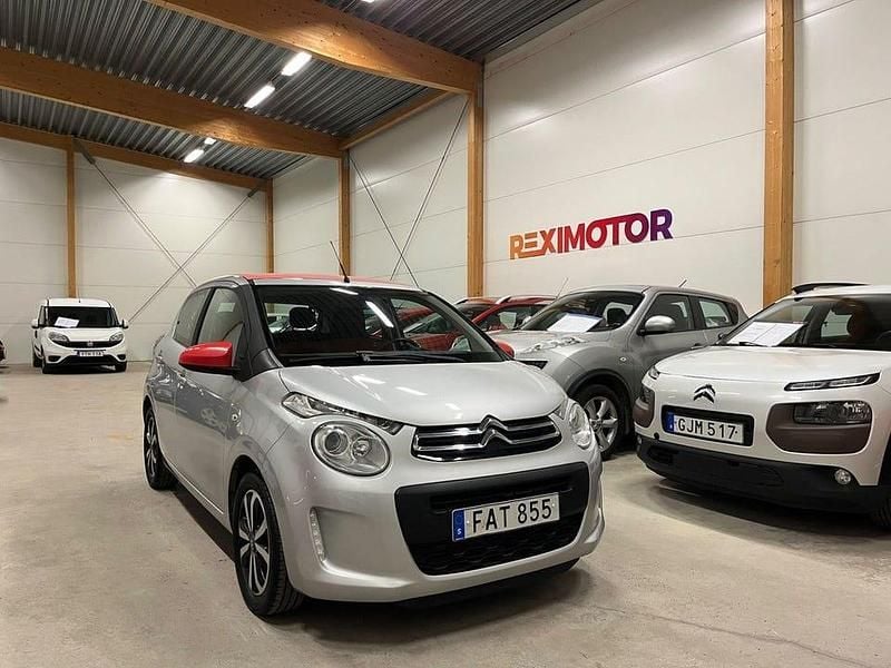 Silver Begagnad 2014 Citroën C1 Halvkombi | 59 900 kr (Marknadspris) - Bild 1/4