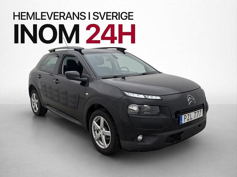 Begagnad Citroën C4 Cactus 99 HK (72 kW) 2015 Svart Halvkombi