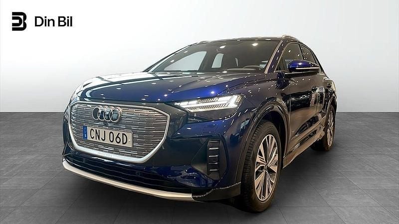 Blå Ny 2025 Audi Q4 e-tron Advanced SUV | 657 300 kr (Dyr) - Bild 1/4
