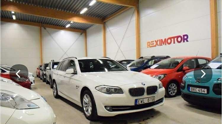 Vit Begagnad 2012 BMW 525 M Sport Kombi | 95 000 kr (Superpris) - Bild 1/1