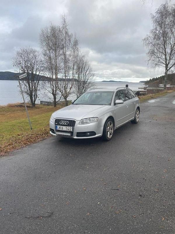 Silver Begagnad 2008 Audi A4 S-Line Kombi | 35 000 kr (Bra pris) - Bild 1/2
