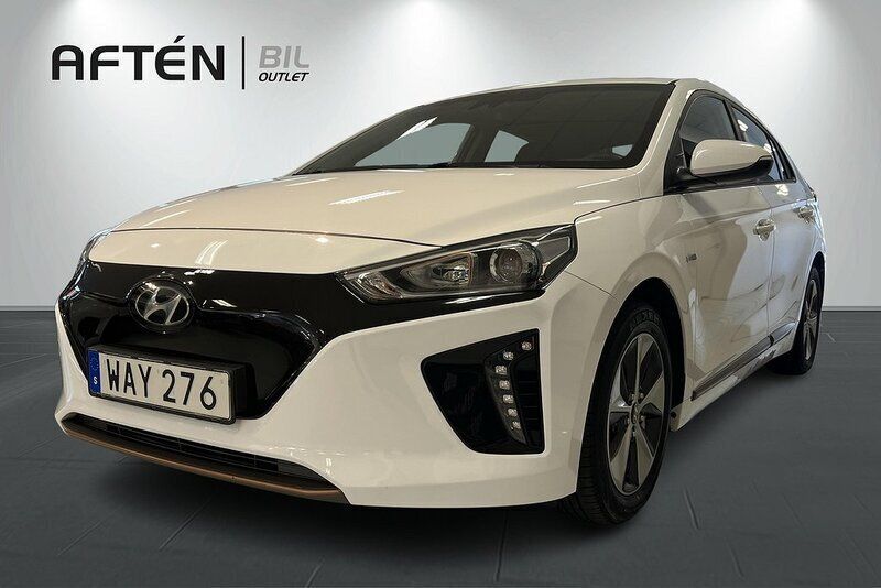 Vit Begagnad 2018 Hyundai Ioniq Comfort Sedan | 129 800 kr (Superpris) - Bild 1/3