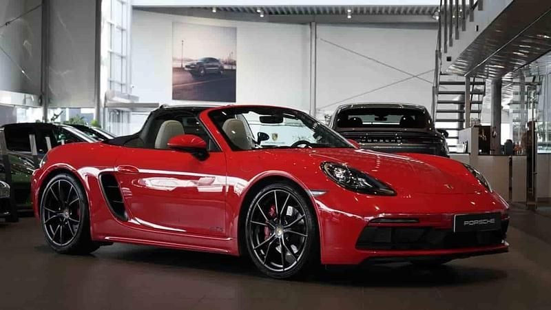Röd Begagnad 2019 Porsche 718 Boxster GTS Cab | 749 000 kr - Bild 1/1