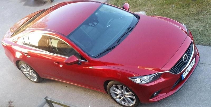 Röd Begagnad 2013 Mazda 6 Sedan | 130 000 kr (Marknadspris) - Bild 1/4