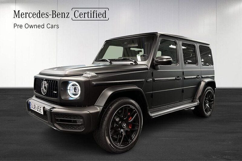 Svart Begagnad 2022 Mercedes G63 AMG AMG SUV | 1 849 000 kr (Superpris) - Bild 1/4