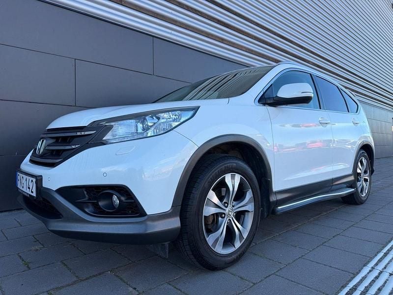 Vit Begagnad 2014 Honda CR-V Lifestyle SUV | 118 900 kr (Marknadspris) - Bild 1/4
